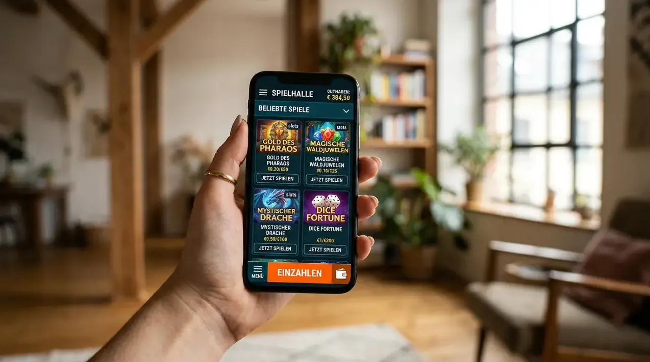 Mobiles Spielvergnügen im mobilen Web-App-Format — Slotsgem